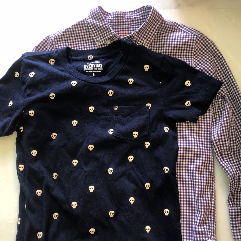 Crewcuts Boys Shirts lot size 8 (M)